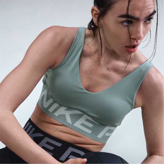 Nike Indy Plunge Bra Ld61 Канон/Бяло 