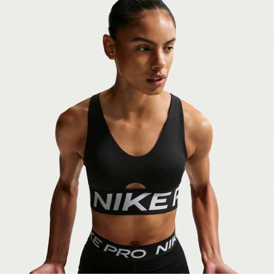 Nike Indy Plunge Bra Ld61 Black/White Nike Indy Plunge Bra Ld61 Black/White