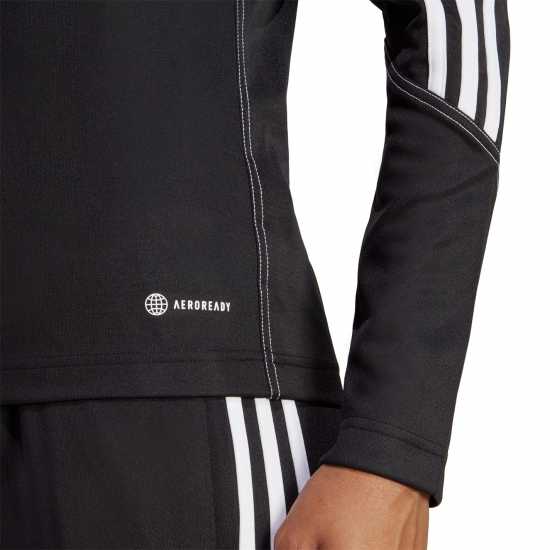 Adidas Tiro 3S Quarter Zip Womens  - Дамски суичъри и блузи с качулки