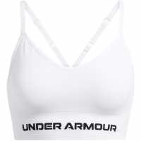 Under Armour Armour Vanish Seamless Low Bra Impact Sports Womens Бяло Спортни сутиени