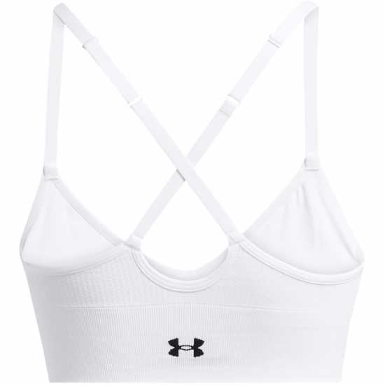 Under Armour Armour Vanish Seamless Low Bra Impact Sports Womens Бяло Спортни сутиени