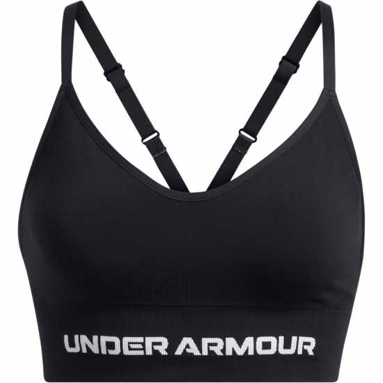 Under Armour Armour Vanish Seamless Low Bra Impact Sports Womens Черно Спортни сутиени