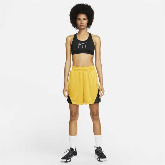 Nike Swoosh Fly High-Support Non-Padded Mesh-Back Sports Bra Nike Swoosh Fly High-Support Non-Padded Mesh-Back Sports Bra