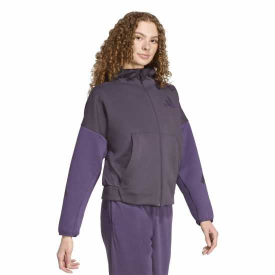Дамски суичъри и блузи с качулки Adidas W Z.n.e. Fz C Ld99 Adidas W Z.n.e. Fz C Ld99 Дамски суичъри и блузи с качулки