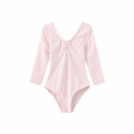 Slazenger Long Slv Letard In44 Light Pink - Бебешки дрехи