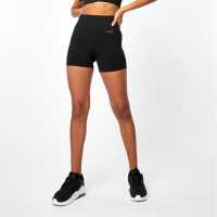 Usa Pro Seamless 3 Inch Shorts Black Дамски клинове за фитнес