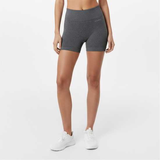 Usa Pro Дамски Шорти Usap Seamless 3 Inch Shorts Womens Charcoal 