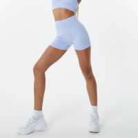 Usa Pro Seamless 3 Inch Shorts Brunera Blue Дамски клинове за фитнес