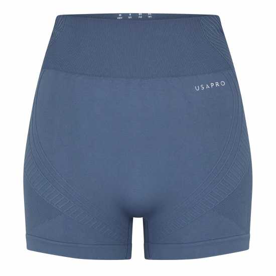 Usa Pro Дамски Шорти Seamless 3 Inch Shorts Womens Буря Дамски клинове за фитнес
