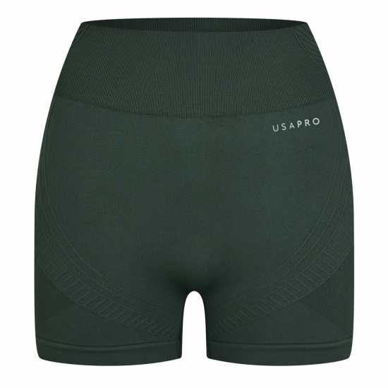 Дамски клинове за фитнес Usa Pro Дамски Шорти Seamless 3 Inch Shorts Womens Хаки Usa Pro Дамски Шорти Seamless 3 Inch Shorts Womens Хаки Дамски клинове за фитнес