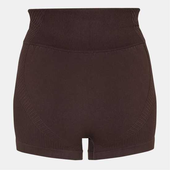 Usa Pro Дамски Шорти Usap Seamless 3 Inch Shorts Womens Espresso 