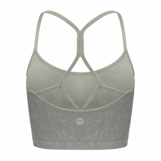 Slazenger Bra Tank Womens Зелено/Захар Спортни сутиени