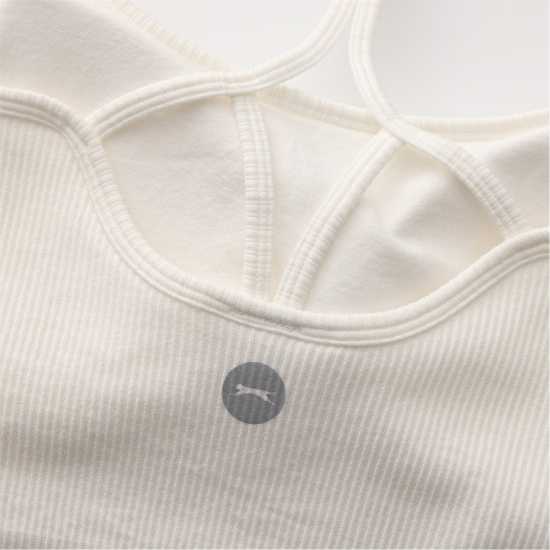 Slazenger Bra Tank Womens Зелено/Захар Спортни сутиени