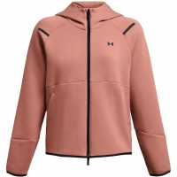 Under Armour Women's Unst Fleece Full Zip Hoodie Pink 
