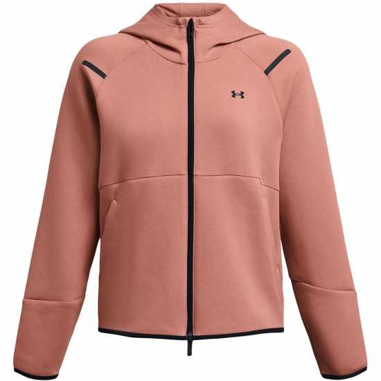 Under Armour Women's Unst Fleece Full Zip Hoodie Pink 