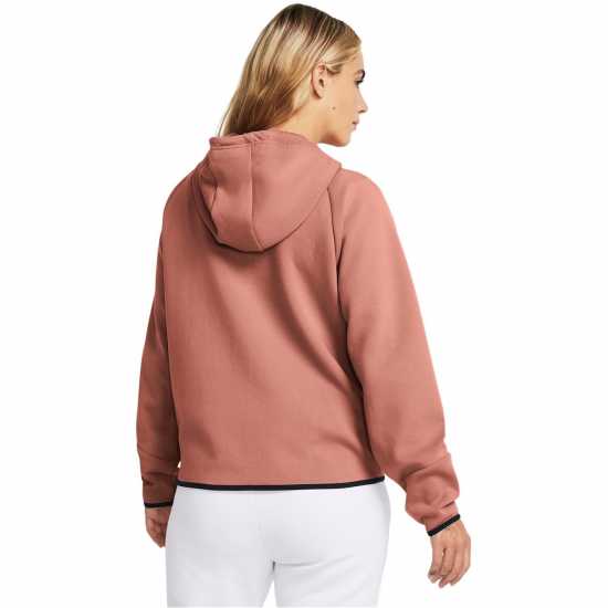 Under Armour Women's Unst Fleece Full Zip Hoodie Pink 