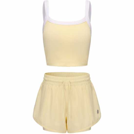Slazenger Bra Shorts Set Womens  