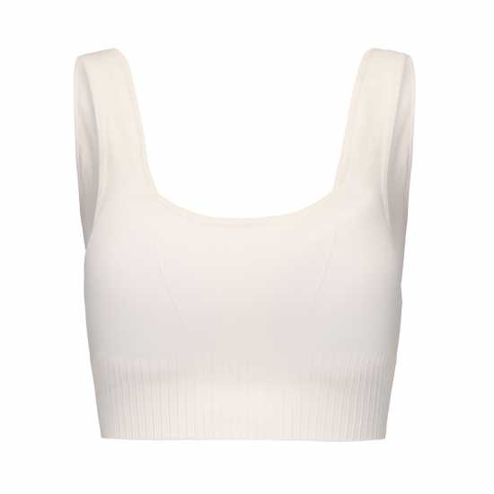 Slazenger Square Neck Bra Womens Шоколад/Захар Спортни сутиени