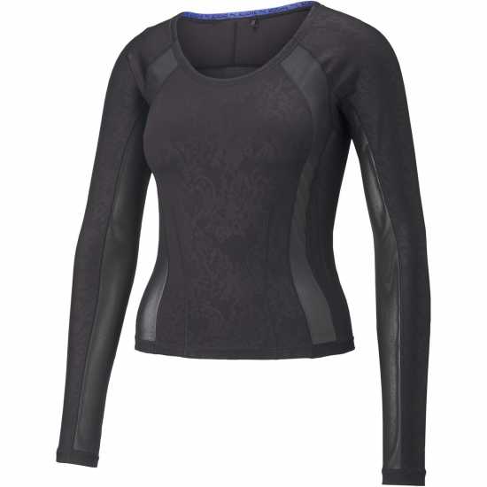 Puma Горнище С Дълъг Ръкав Tight Long Sleeve Top Womens Черно Пума 