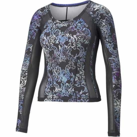 Puma Горнище С Дълъг Ръкав Tight Long Sleeve Top Womens Легион Син Puma Горнище С Дълъг Ръкав Tight Long Sleeve Top Womens Легион Син