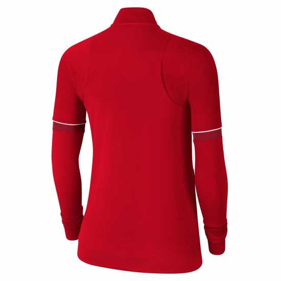 Nike Спортно Горнище Academy Track Jacket Ladies Red/Wht/Gym Rd Дамски суичъри и блузи с качулки