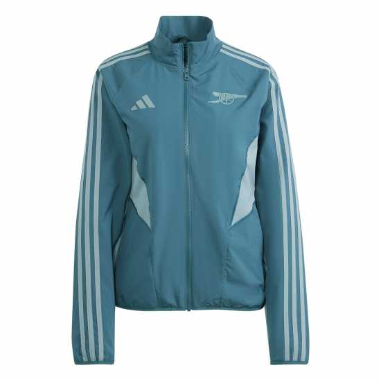 Футболни екипи за бягане Adidas Дамско Яке Arsenal European Anthem Jacket Womens Adidas Дамско Яке Arsenal European Anthem Jacket Womens Футболни екипи за бягане