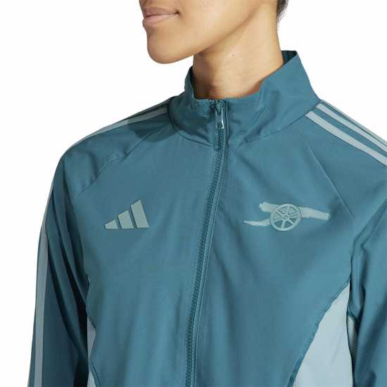 Футболни екипи за бягане Adidas Дамско Яке Arsenal European Anthem Jacket Womens Adidas Дамско Яке Arsenal European Anthem Jacket Womens Футболни екипи за бягане