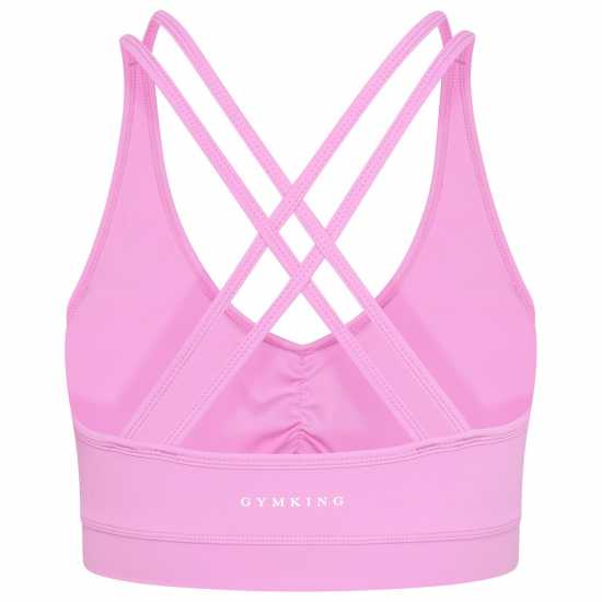 Gym King 365 Scrunch Bra - Bubblegum Pink Ladies  Спортни сутиени