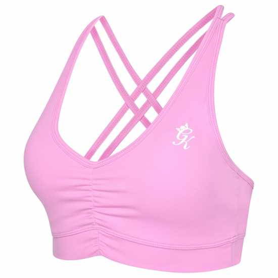 Gym King 365 Scrunch Bra - Bubblegum Pink Ladies  Спортни сутиени