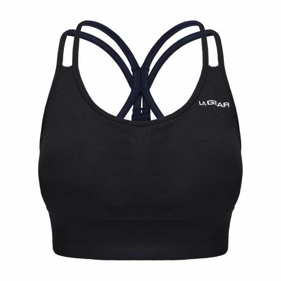 La Gear Seamless Bra Womens Black La Gear Seamless Bra Womens Black