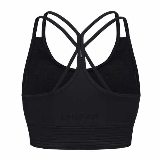 La Gear Seamless Bra Womens Black La Gear Seamless Bra Womens Black