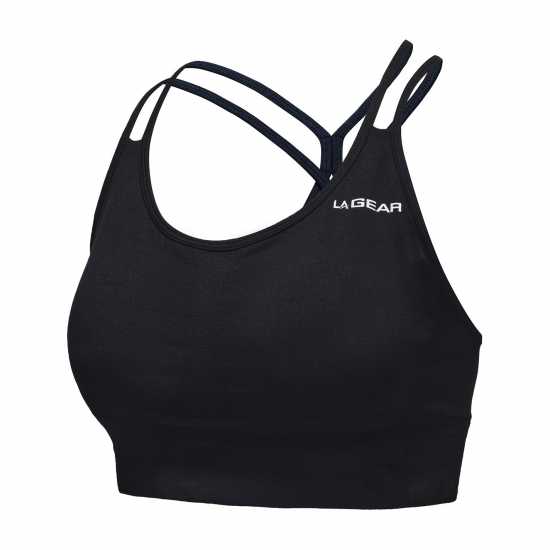 La Gear Seamless Bra Womens Black La Gear Seamless Bra Womens Black