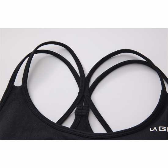 La Gear Seamless Bra Womens Black La Gear Seamless Bra Womens Black