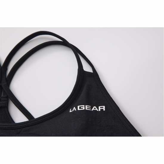 La Gear Seamless Bra Womens Black La Gear Seamless Bra Womens Black
