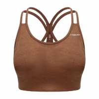 La Gear Seamless Bra Womens Mocha Marl 