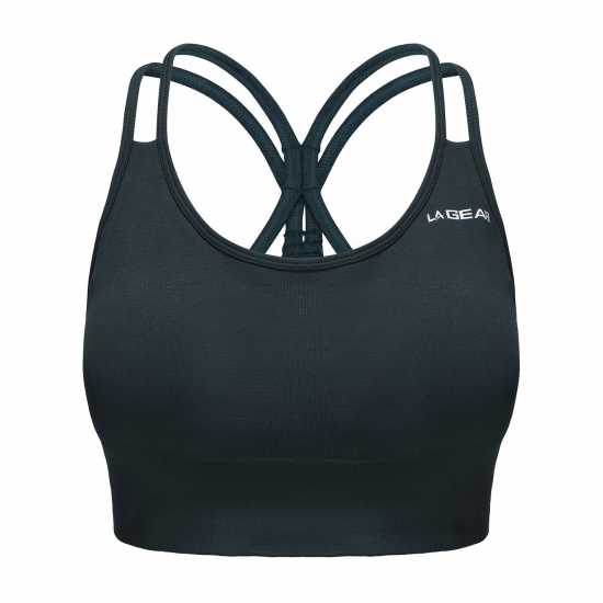 La Gear Seamless Bra Womens Forest Green 