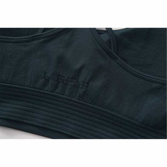 La Gear Seamless Bra Womens Forest Green 