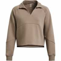 Under Armour Unstop Rugby Crop Ld99 Brown 