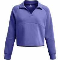Under Armour Unstop Rugby Crop Ld99 Purple 