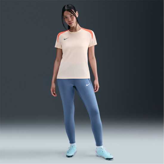 Nike Strike Shirt Womens Бежово/Оранжево Nike Strike Shirt Womens Бежово/Оранжево
