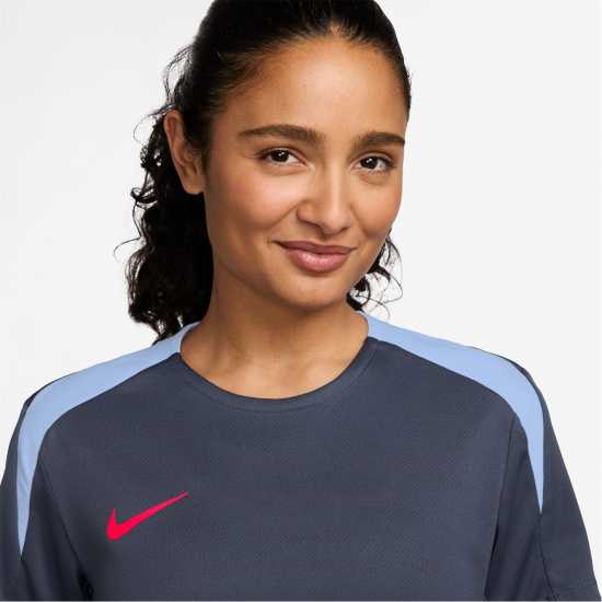 Nike Strike Shirt Womens Синьо/Сиво 