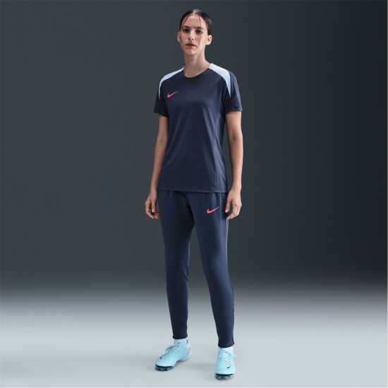 Nike Strike Shirt Womens Синьо/Сиво 