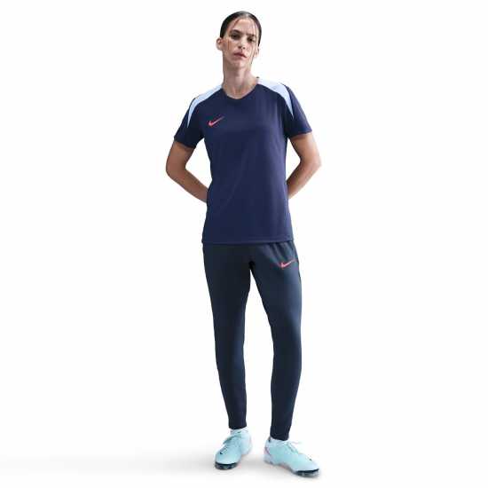 Nike Strike Tracksuit Bottoms Womens Blue/Red Футболни тренировъчни долнища