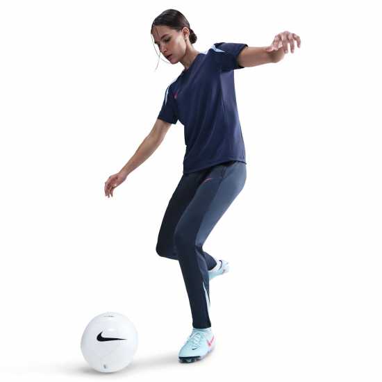 Nike Strike Tracksuit Bottoms Womens Blue/Red Футболни тренировъчни долнища