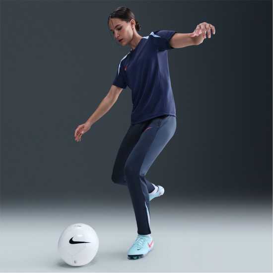 Nike Strike Tracksuit Bottoms Womens Blue/Red Футболни тренировъчни долнища