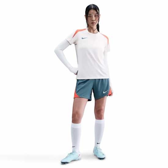 Nike Дамски Шорти Strike Shorts Womens Синьо/Оранжево 