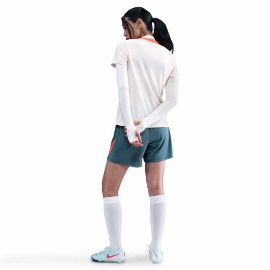 Nike Дамски Шорти Strike Shorts Womens Синьо/Оранжево 