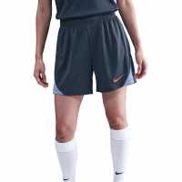 Футболни тренировъчни долнища Nike Дамски Шорти Strike Shorts Womens Blue/Grey Nike Дамски Шорти Strike Shorts Womens Blue/Grey Футболни тренировъчни долнища