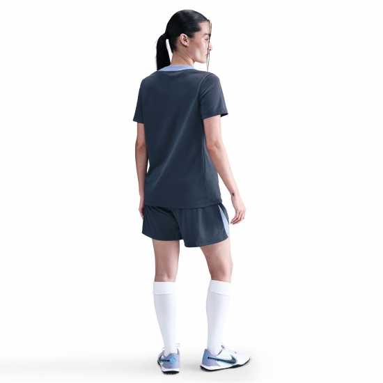 Nike Дамски Шорти Strike Shorts Womens Blue/Grey Футболни тренировъчни долнища
