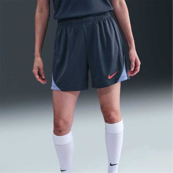 Nike Дамски Шорти Strike Shorts Womens Blue/Grey Футболни тренировъчни долнища